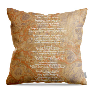 Pearls Of Wisdom Throw Pillows