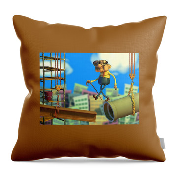 Industry Throw Pillows