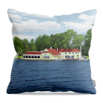 Lake Windemere Throw Pillows
