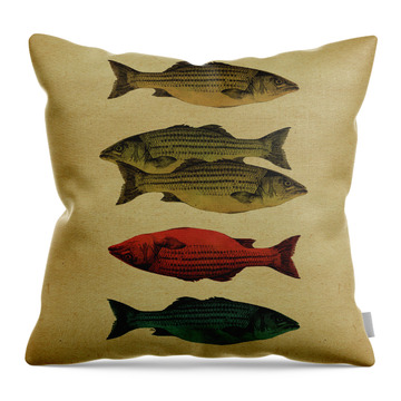 Two Fish Throw Pillows