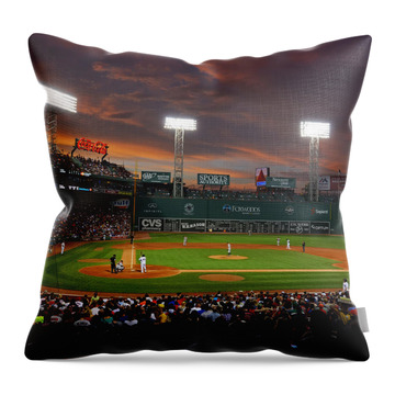 Boston Red Sox Photos Throw Pillows