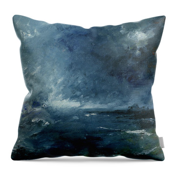 Seastorm Throw Pillows