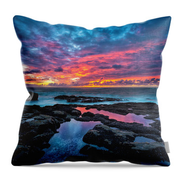 Featured Tapestry Designs Sunset Throw Pillows
