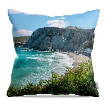 St Agnes Cornwall Throw Pillows