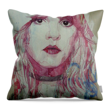Stevie Nicks Throw Pillows