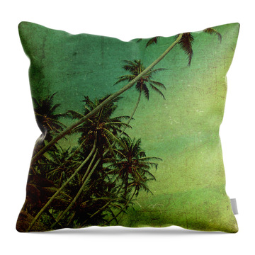 Warm Waters Throw Pillows