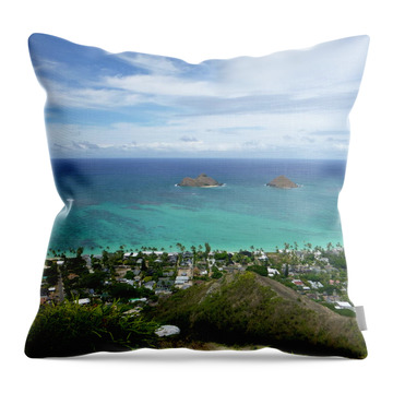Hawaii Seascape Throw Pillows
