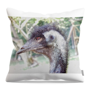 Emu Throw Pillows