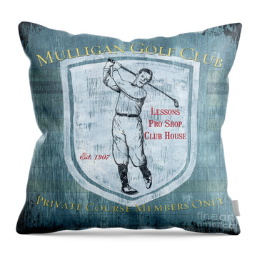 Hole In One Throw Pillows