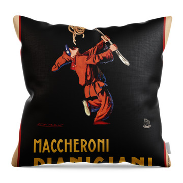 Macaroni Throw Pillows