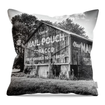 Ohio Barns Throw Pillows
