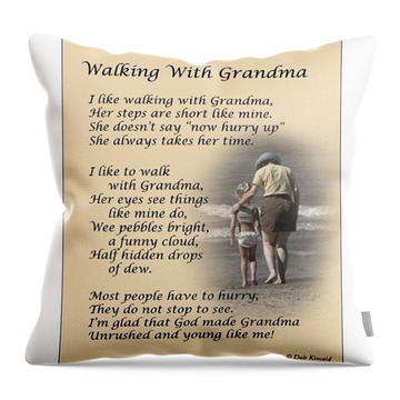 Grandma Throw Pillows