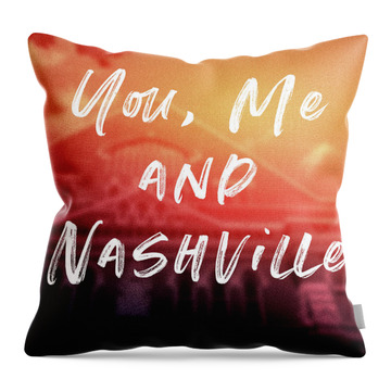 Nashville Mixed Media Throw Pillows