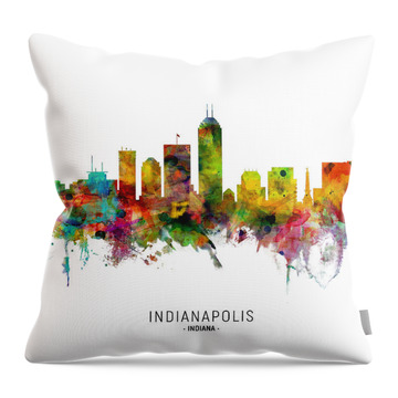 Indianapolis Throw Pillows