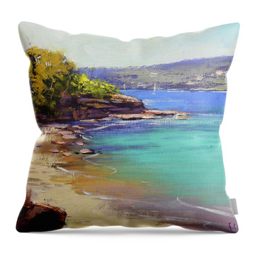 Harbour Wall Throw Pillows