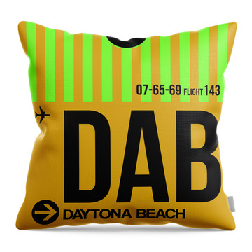Daytona Beach Throw Pillows
