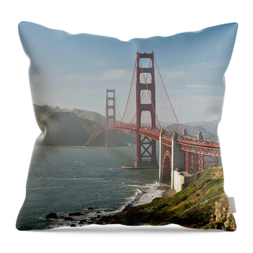 Morrison Bridge Throw Pillows