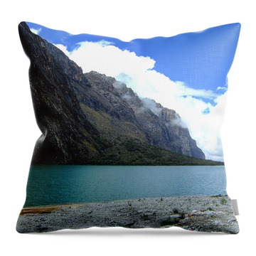 Huascaran National Park Throw Pillows