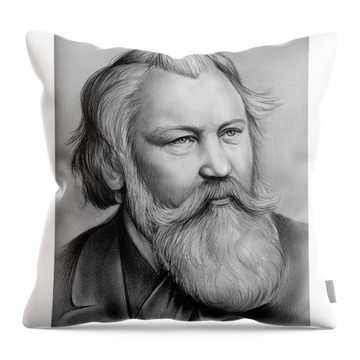 Brahms Throw Pillows
