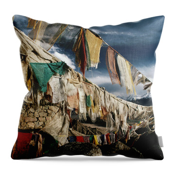 Ladakh Throw Pillows