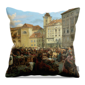 Federal Republic Of Germany Throw Pillows