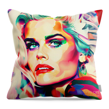 Anna Nicole Smith Throw Pillows