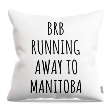 Manitoba Throw Pillows