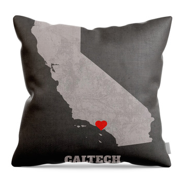 California Institute Of Technology Throw Pillows