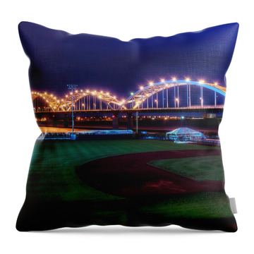 Baseball Diamond Throw Pillows