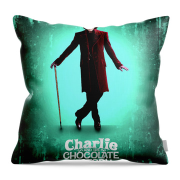 Charlie And The Chocolate Factory Throw Pillows