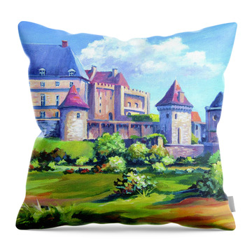 Dordogne Throw Pillows