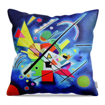 Planet Fantastic Paintings Throw Pillows