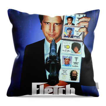 Fletch Throw Pillows