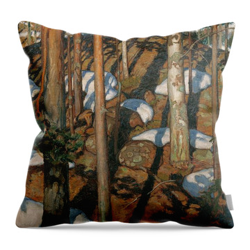 Color Symbolism Drawings Throw Pillows