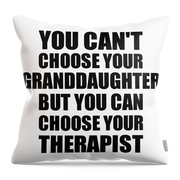 Granddaughter Throw Pillows