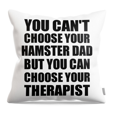 Hamster Throw Pillows