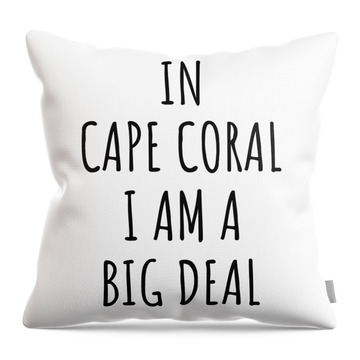 Cape Coral Throw Pillows