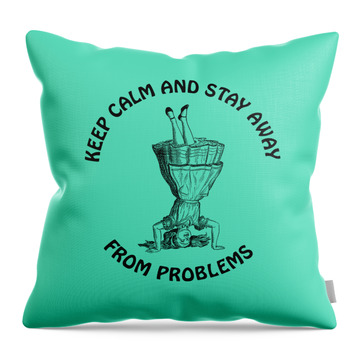 Away From Home Throw Pillows