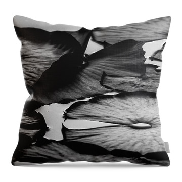Giant Water Lily Throw Pillows