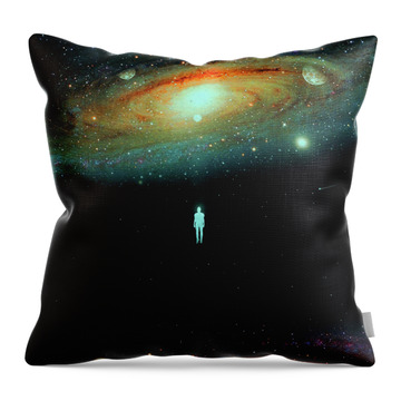 Parallel Universe Throw Pillows