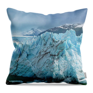 Perito Moreno Glacier Throw Pillows