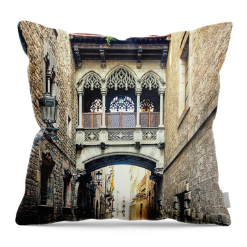 Gothic Quarter Throw Pillows