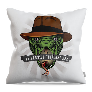 Raiders Of The Lost Ark Throw Pillows