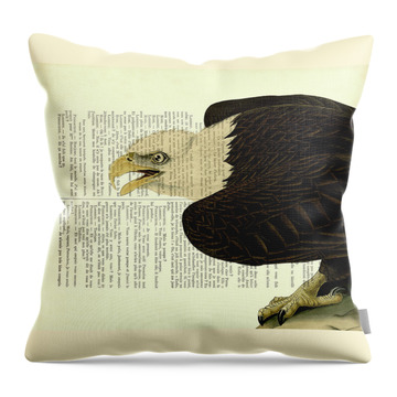 White-tailed Sea Eagle Throw Pillows
