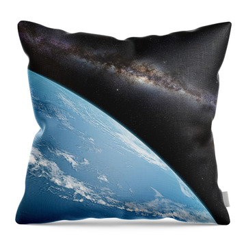 Dwarf Galaxy Throw Pillows