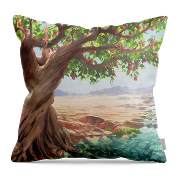 The Root Throw Pillows