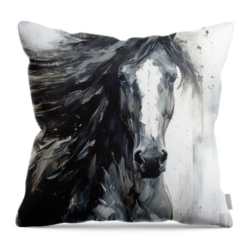 The Western Hotel Throw Pillows