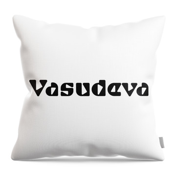 Vasudeva Throw Pillows