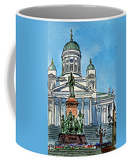 Helsinki Cathedral Coffee Mugs