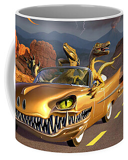 Velociraptor Coffee Mugs
